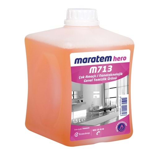 Maratem Hero M713 Çok Amaçlı Nano Teknolojik Temizlik Üürünü 1,5 Lt