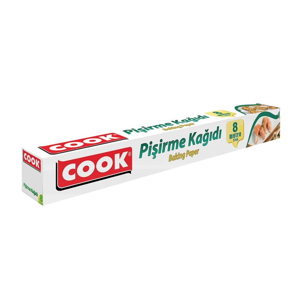 Cook Pişirme Kağıdı 8 Mt