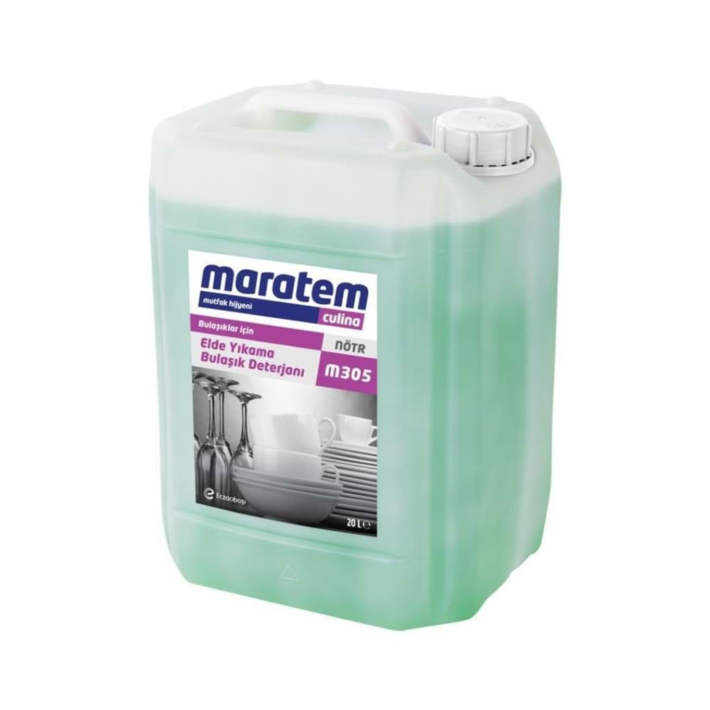 Maratem M305 Elde Yıkama Bulaşık Deterjanı 20 Lt