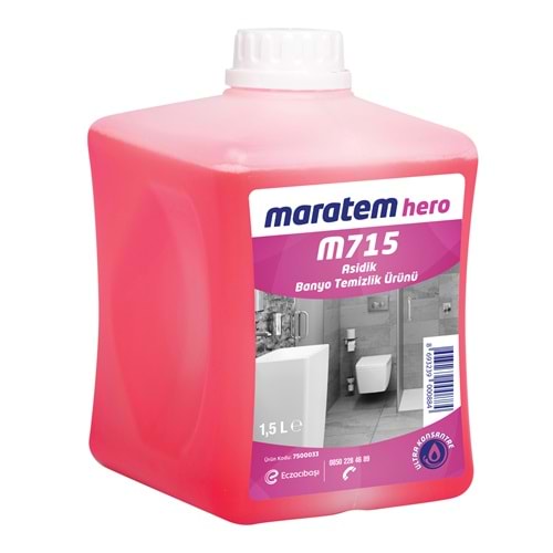 Maratem M715 Asidik Banyo Temizlik Ürünü 1,5 Kg